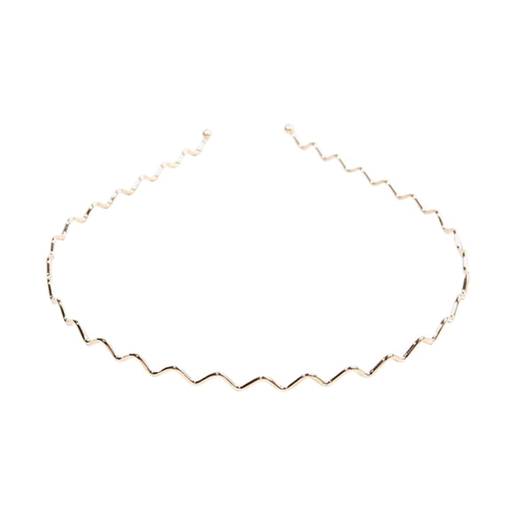Fiudx Diadema Minimalista, Elegante Diadema de Metal, Accesorio Delicado para El Cabello, Accesorio de Belleza Diario, Joya para El Cabello, Pieza de Moda, Ideal para Fiestas, Bodas, Graduaciones, En