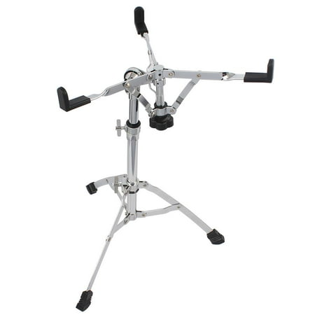 Series Snare Drum Stand - Ktaxon Snare Drum Stand Chrome Hardware Double Braced Holder Percussion