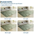 thumbnail image 3 of Hasoo Modern Abstract Area Rug for Living Room Washable 5' x 7' Non Shedding Neutral Indoor Decor Carpet, Gray Green, 3 of 6