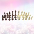 thumbnail image 2 of HLONK 32pcs Wooden Chess Pieces for International Chess Board Replacement Accessories 2.5 Inches, 2 of 5