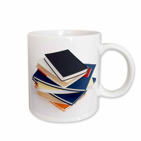 3drose, Stack of School Books, 15oz Mug