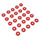 thumbnail image 4 of 25Pcs Silicones Rubber Gaskets Washers Backs For Grolsch Cap Swing Top Bottle Cap Homes Brew Beer Sodas Bottle Seal Accessory, 4 of 11