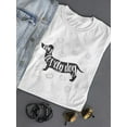 thumbnail image 3 of My Lovely Dog Dachshund T-Shirt Women -Image by Shutterstock, Female x-Large, 3 of 4