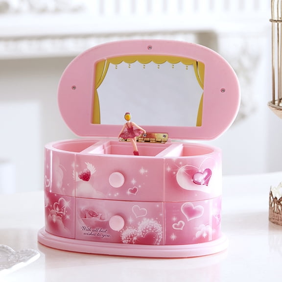 Music Boxes 2Eight Music Dance Ballet Theme for Children Jewelry Rotating Ornament – for Girls Birthday Celebration