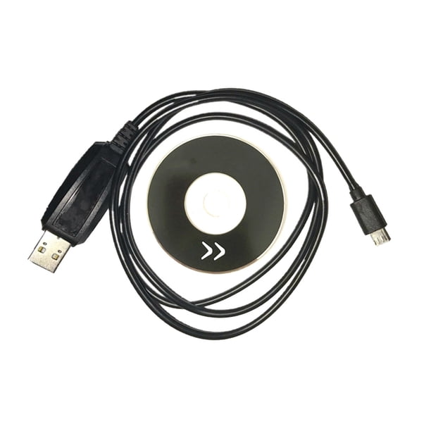 Reemplazo para BAOFENG BF-T1 Cable de programación USB Mini Radio Walkie Talkie CD Firmware Radio bidireccional Accesorios Advancent EL0117-00