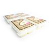 Pure Jasmine Wax Melts Bulk Pack - 4 Highly Scented Bars - Made With Essential & Natural Oils - Flower & Floral Air Freshener Cubes Collection