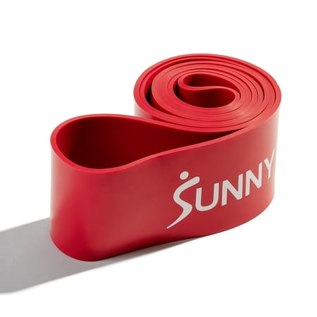 Sunny Health & Fitness Strength Training Band natural latex eco-friendly and odorless red 160 lb