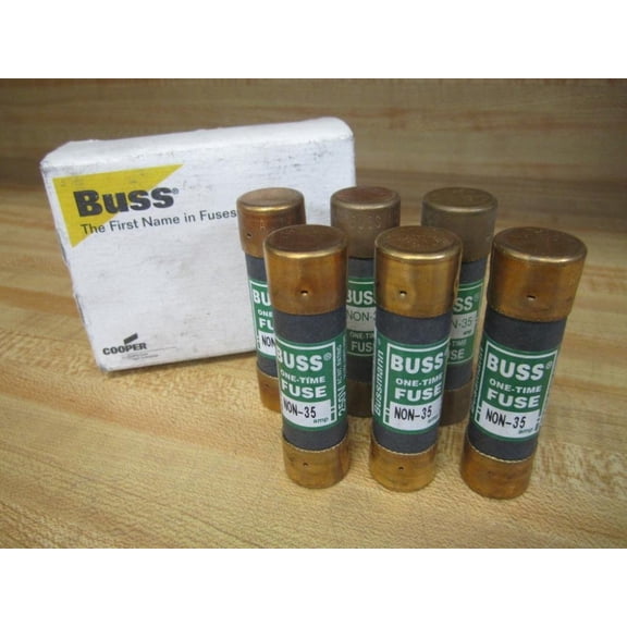 Buss NON-35 Bussmann Fuse N0N-35 Pack of 6