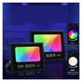 thumbnail image 3 of Smart Floodlight LED Reflector Outdoor Lighting 30W 50W 100W RGB Dimmable Warm Cold White Light Support ,Easy to Install, 3 of 7