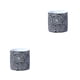 thumbnail image 2 of Yuarrent Ceramics Garden Handmade Flower Flower Pot Flower Pots Pots Boho Irregularly-Shaped Ceramic Flower Cement Boho Flower Tipo B L 2piezas, 2 of 6