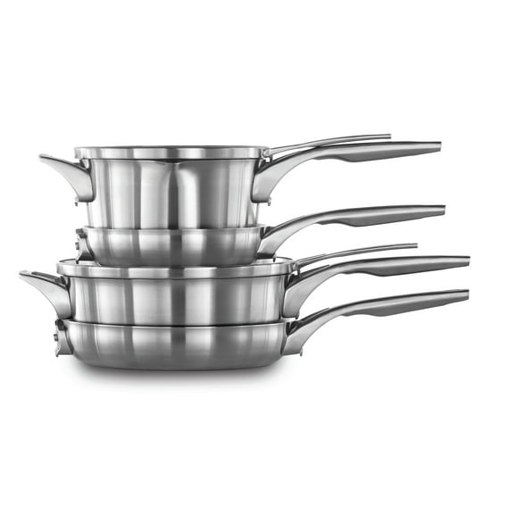 Calphalon Premier Space Saving Stainless Steel Cookware Set