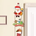 thumbnail image 2 of Bewildely Colgante de puerta ecológico, decoración creativa para árbol de Navidad de Papá Noel, hermoso y ecológico Kits de decoración para fiestas Estilo C, 2 of 6