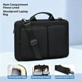 thumbnail image 2 of XYvans Laptop Shoulder Bag for Men& Women, 14 Inch Messenger Carrying Computer Bag for Work Trave Sleeve-Black, 2 of 14