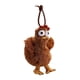 thumbnail image 2 of Llavero con forma de muñeco de animal, colgante para mochila, creativo y suave, con forma de animal Marrón, 2 of 9