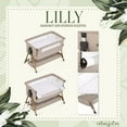 thumbnail image 5 of Dream on Me Lilly Bassinet & Bedside Sleeper, Beige, 5 of 21