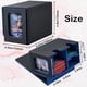 thumbnail image 4 of Caja Baraja Cartas Expositor Cartas con Bandeja para Dados Caja Baraja Caja Baraja con Capacidad para Más 160 Cartas Coleccionables Caja Almacenamiento Caja Baraja Azul, 4 of 7