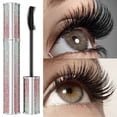 thumbnail image 1 of Máscara de pestañas negra resistente al agua para todos los productos de maquillaje de alargamiento, extensión de pestañas, máscara de pestañas, efecto 4D, cosméticos coreanos, 1 of 5