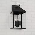 thumbnail image 7 of Capital Lighting 953443 Nelson 4 Light 22" Tall Outdoor Wall Sconce - Black, 7 of 7