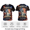 thumbnail image 3 of Rebaike We The People T-Shirt for Men Vintage Patriotic Tee USA flag Design Freedom & Heritage Graphic Shirt, 3 of 7