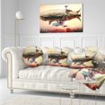 thumbnail image 1 of Design Art - Ballon Dirigeable dans le Ciel au-Dessus de la Ville, 1 of 1