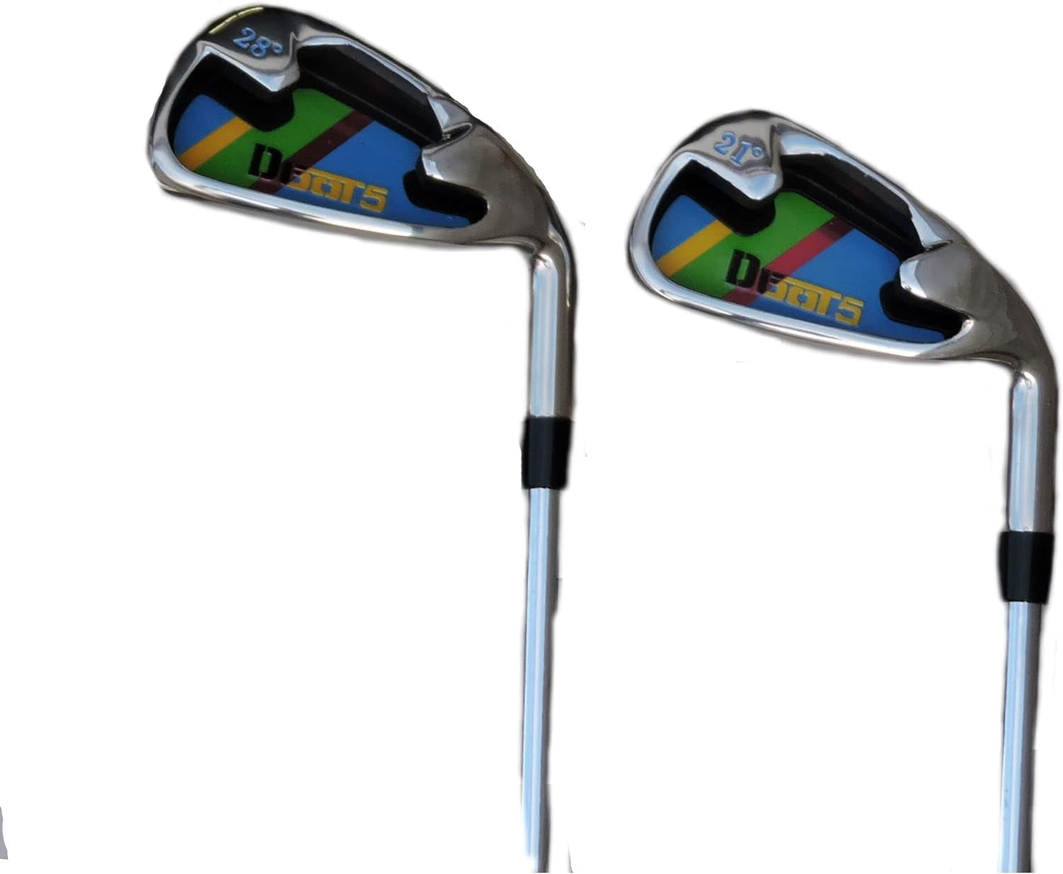 Dbot5 Hail Mary Stainless Metal New Golf Club Set, 3 Drivers, Right-Handed, Gift for Men