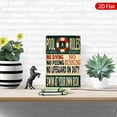 thumbnail image 3 of 1pc Metal Wall Sign, 8x12 Inches, Vintage Pool Rules Design, Rustproof & UV Protected, Perfect for Outdoor Pools, Home, Beach Houses, Bars, and Cafes, Pool Safety Reminder Decor, 3 of 7