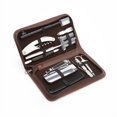 thumbnail image 2 of Royce Leather Executive Travel Grooming Genuine Leather Toiletry Set, 2 of 3
