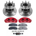 thumbnail image 2 of PowerStop Front Z23 Evolution Sport Brake Pad and Rotor Kit with Red Powder Coated Calipers Fits: FORD Select Models KC6823, 2 of 4