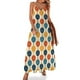thumbnail image 1 of Nuevo vestido sin mangas estilo bohemio de los años setenta con patrón vintage retro de los años 70, vestido de hada para mujeres embarazadas, 1 of 7