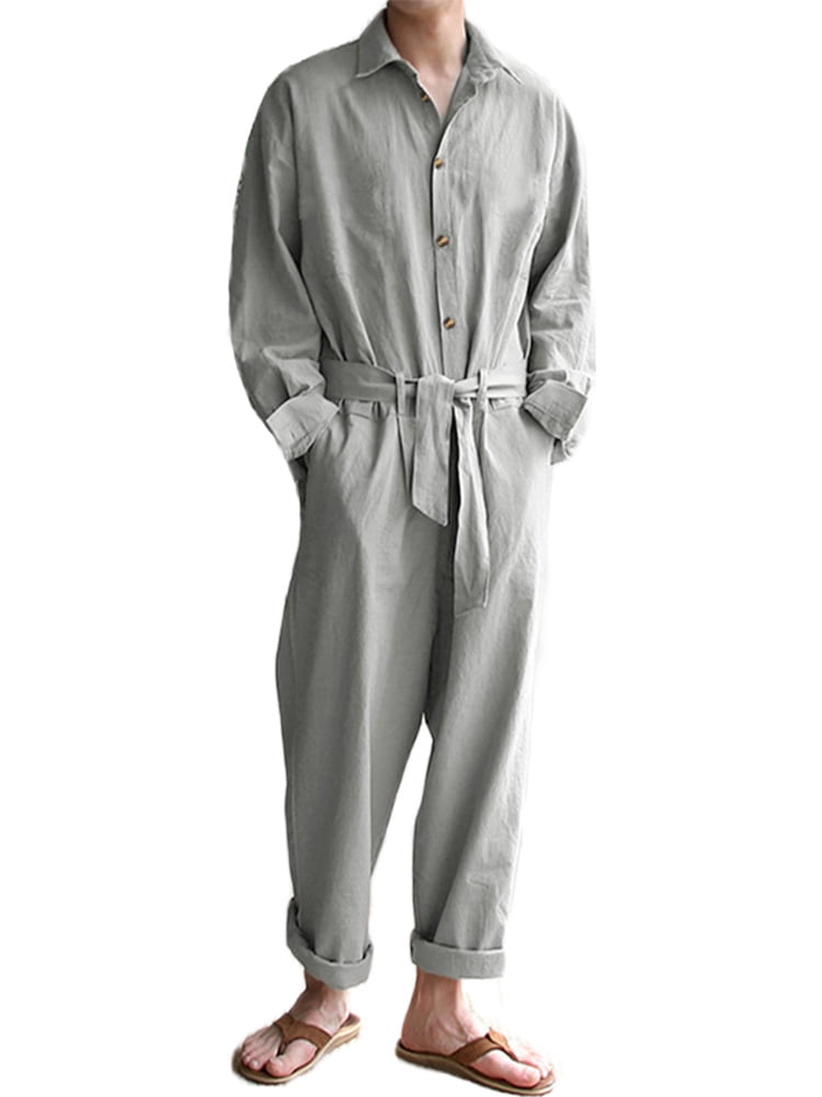 mens silk jumpsuit
