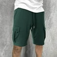 thumbnail image 7 of CFLVAEK Cargo Shorts for Women with Pockets Casual Summer Drawstring Elastic Waisted Shorts 2025 Trendy Beach Vacation Hiking Shorts Green M, 7 of 7