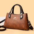 thumbnail image 5 of 2024 Bolsos de hombro para mujer, bolso cruzado de diseñador de alta capacidad, nuevo bolso de mano de PU de lujo de color sólido, bolso de mensajero de moda para mujer, 5 of 5