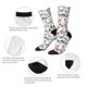thumbnail image 4 of Fotbe Christmas Elements Calcetas Largas con Estampado para Hombre y Mujer – Calcetas de Compresión Transpirables y Elásticas, Viajar y Uso Diario Talla 5-11, 4 of 6