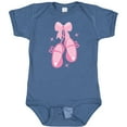 thumbnail image 3 of Inktastic Ballerina Pink Ballet Slippers Girls Baby Bodysuit, 3 of 5