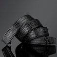 thumbnail image 3 of Mens Belts 125cm - Men's Automatic Buckle Adjustable Casual Dress Belt for Men Jeans Suits Work Gift, 3 of 5