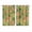 Dark Pink Light Green Dark Green, variant on Palm Tree Tropical Kitchen Curtains 96 Inch Length, Pink Summer Green Botanical Grommet Top Bedroom Living Room Curtains, Light Filtering Cafe Curtain Drapes 2 Panels Set 104''x96''