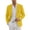 Yellow, variant on Dwelliawo Mens Sport Coats and Blazers Casual Blazer Jackets with Pockets Two Button for Wedding Prom Business Formal Hot Pink M