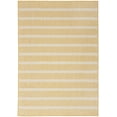 thumbnail image 3 of Nourison Positano Indoor/Outdoor Yellow Ivory 4' x 6' Area Rug (4x6), 3 of 9