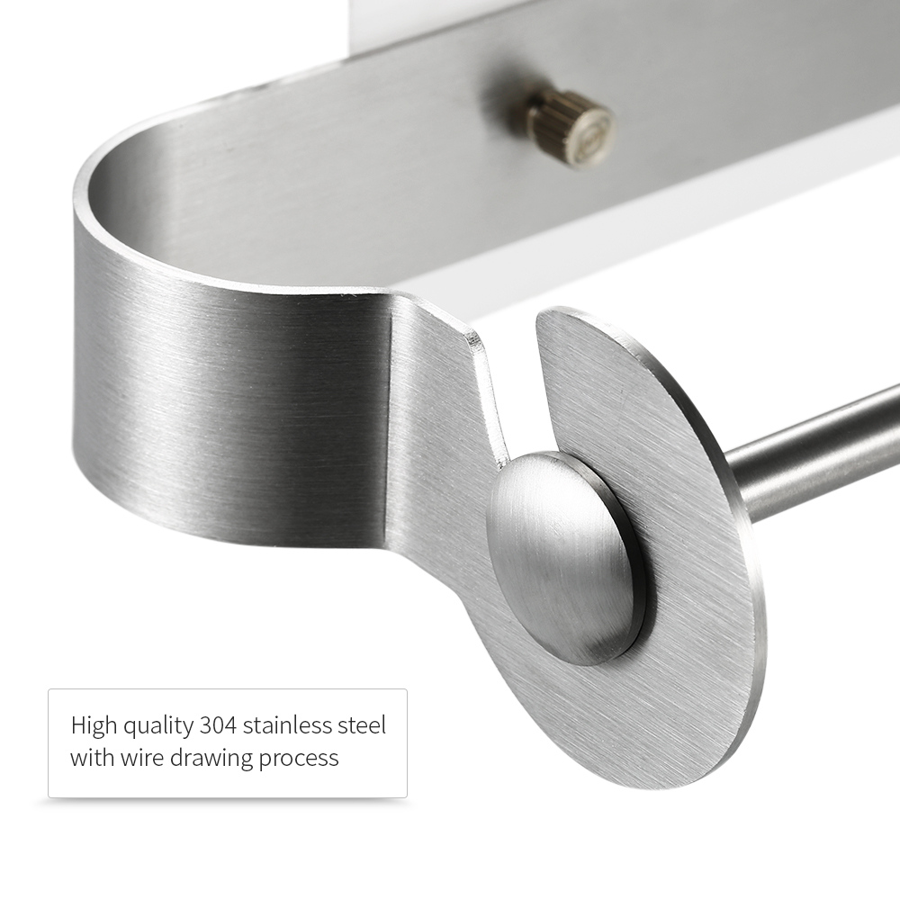 Wall Mount Horizontal Paper Towel Holder Kitchen Paper Towel Rack