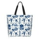 thumbnail image 1 of Balery Skiing Enthusiast Bolsa Tote Estilo Estético con Cremalleras, Bolsa de Hombro, Bolsa de Compras Grande y Plegable, 1 of 8