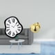 thumbnail image 2 of Reloj De Pared Acrílico Distorsionado, Escultura Creativa De Reloj Derretido, Figura De Cerámica, Adorno De Lujo único, Decoración De Escritorio Para Tiendas, Porches, Restaurantes Y, 2 of 8