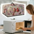 thumbnail image 2 of Whosucclay Cardinal Cherry Blossom Print Microwave Oven Universal Dust Cover, Heat-Resistant, Waterproof Microwave Oven Cover, Anti-Oil-Staining Easy to Clean Kitchen Appliance Covers-S, 2 of 7