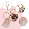 thumbnail image 4 of Christmas Keychain Wallet Pendant Hanger Keychain Cute Christmas Accessories Girls Ladies Gift, 4 of 6