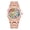 MM rose gold, variant on Men's watch, men's gift watch, fashionable casual men's wristwatch, high-end waterproof business calendar luminous sports watch