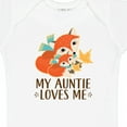 thumbnail image 4 of Inktastic Auntie Loves Me Woodland Fox Boys or Girls Baby Bodysuit, 4 of 5