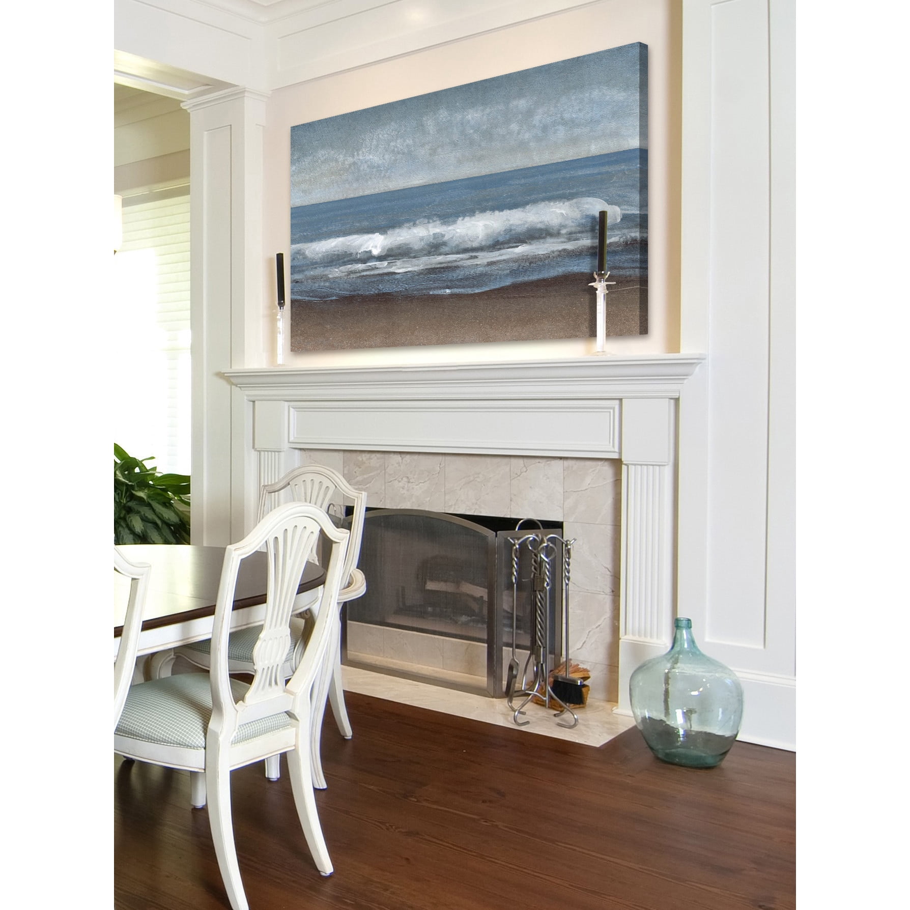 Marmont Hill Lingering Grey I Canvas Wall Art