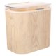 thumbnail image 1 of BRIGHTFUFU Basurero De Pared Beige Con Ideal Para Espacios Pequeños Y Almacenamiento Organizado, 1 of 6