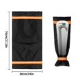 thumbnail image 4 of Goowood Outdoor Faucet Cover Winter Freeze Protection Insulated Spigot Sock Waterproof Pipe Insulation Bag Garden Hose Bibb Protector Black Orange, 4 of 9
