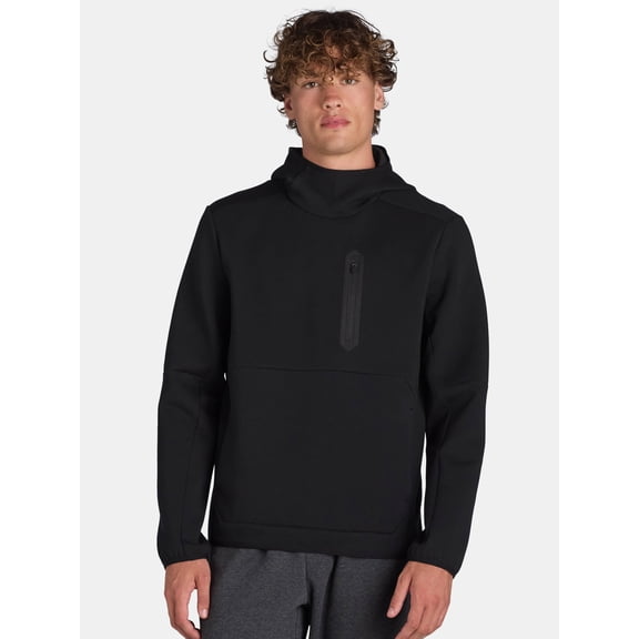 Athletic Works Men's Double Knit Hoodie, Sizes S-3XL