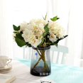 thumbnail image 1 of Decoración de boda Hortensia Simulación Cabeza de hortensia 2 piezas Cabeza de flores falsas para boda, 1 of 2